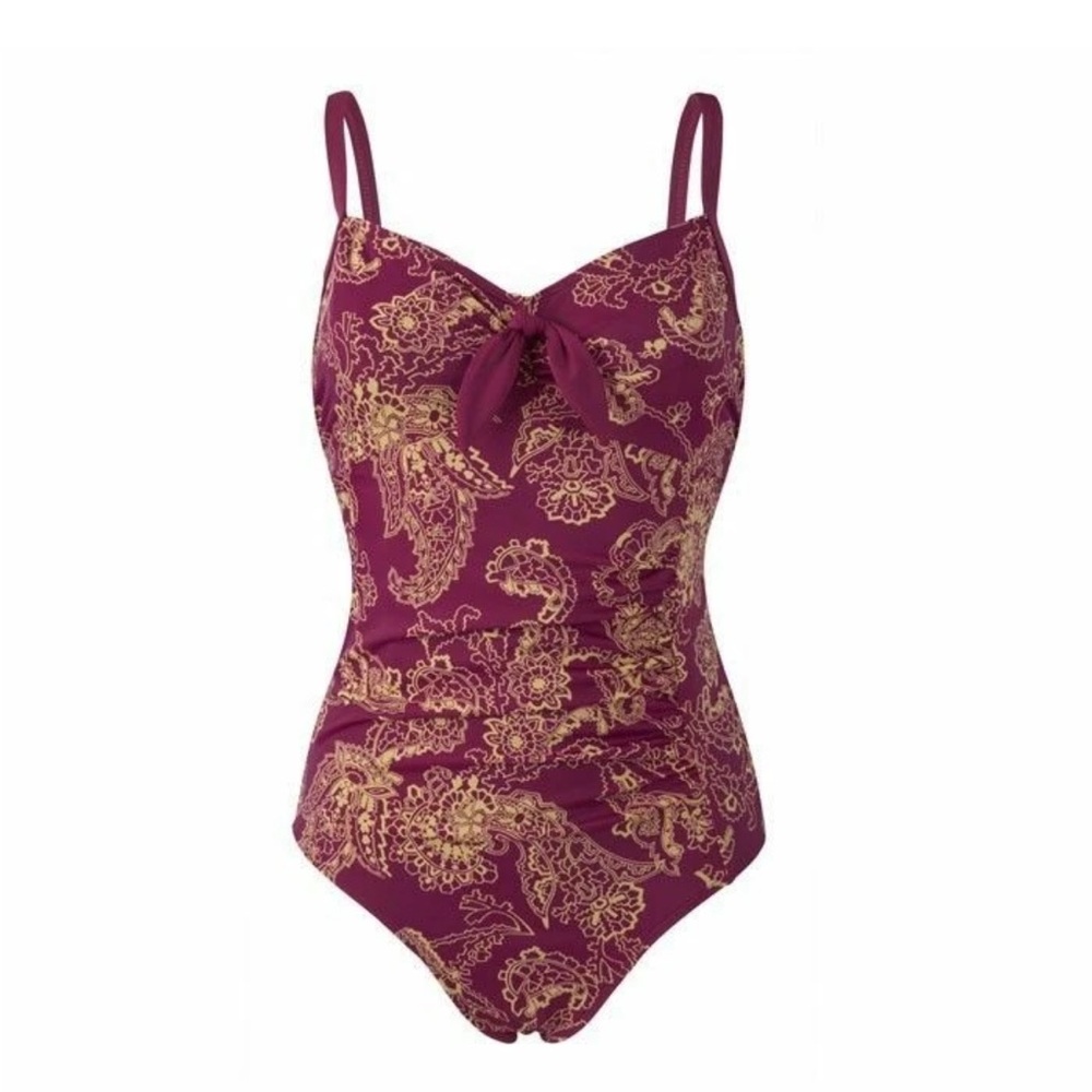 Panache Veronica Paisley One Piece Swimsuit